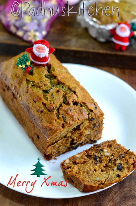 Easy Christmas Fruit Cake Recipe-Christmas Fruit Cake without Alcohol ...