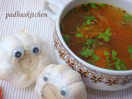 Poondu rasam-Garlic Rasam