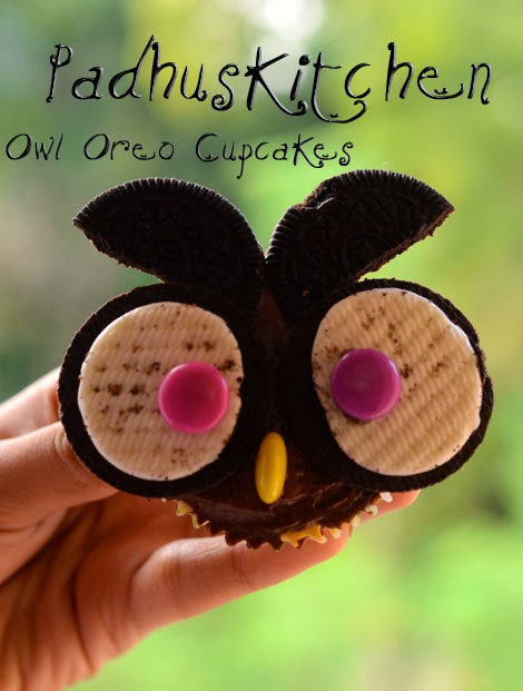 How to make owl cupcakes