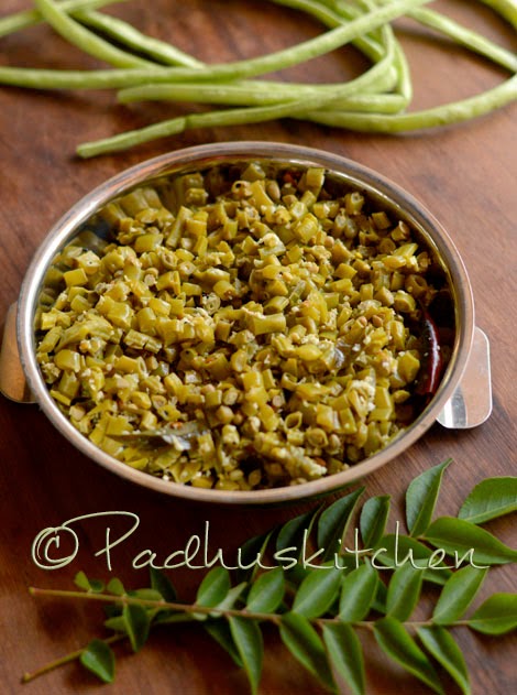 Karamani Poriyal-Long Beans Curry