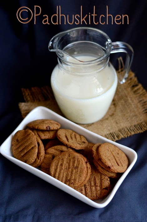 Ragi Biscuits-finger millet cookies