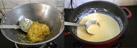 frying vermicelli