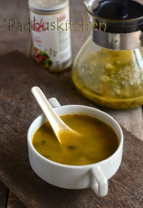Vendhaya Keerai Soup-fenugreek leaves soup