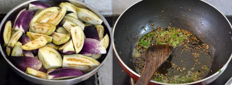 how to make brinjal side dish for biryani