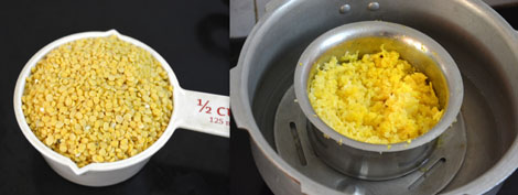 moong dal-cooked dal