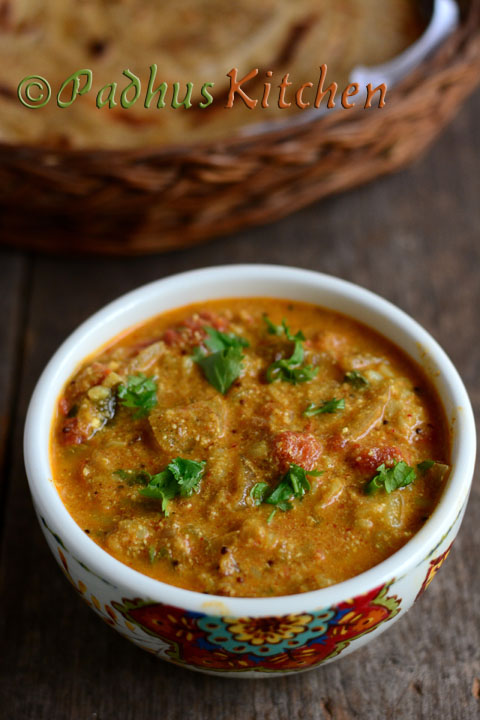 Turai Ki Sabji-Ridge Gourd Gravy for Chapathi