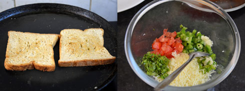 how to make Chilli Cheese Toast 