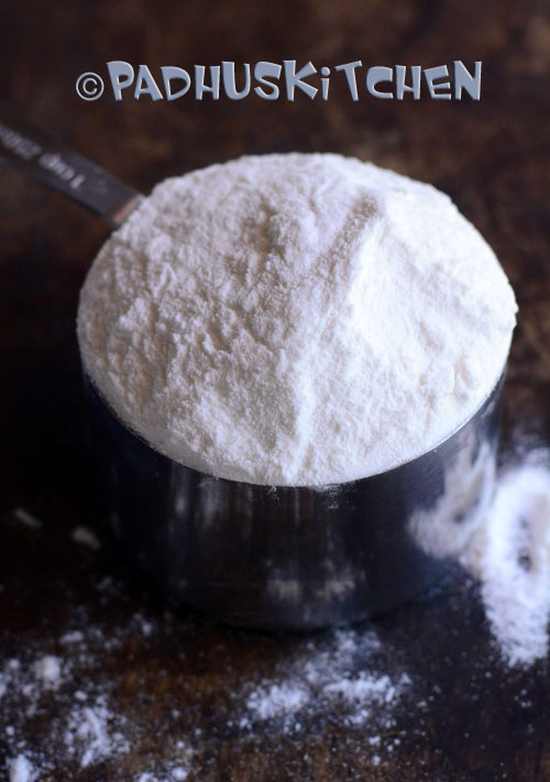 Homemade Rice Flour-how to make rice flour at home 