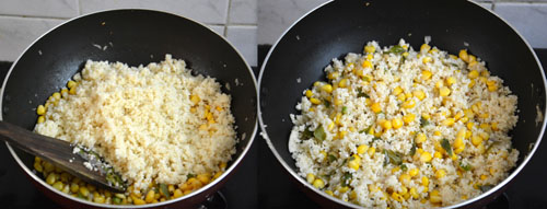 Couscous with Sweet Corn Recipe