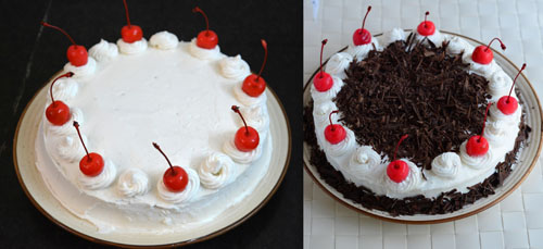 how to make black forest cake 