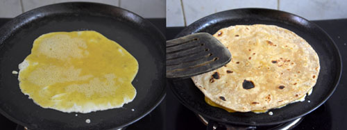 how to make egg kathi roll