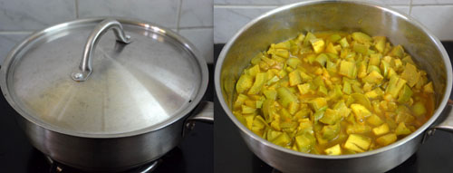 how to make brinjal kootu 