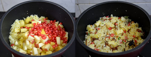 how to make couscous with fruits and nuts 