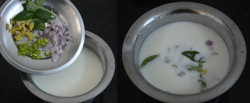 Kerala Style Spiced Buttermilk