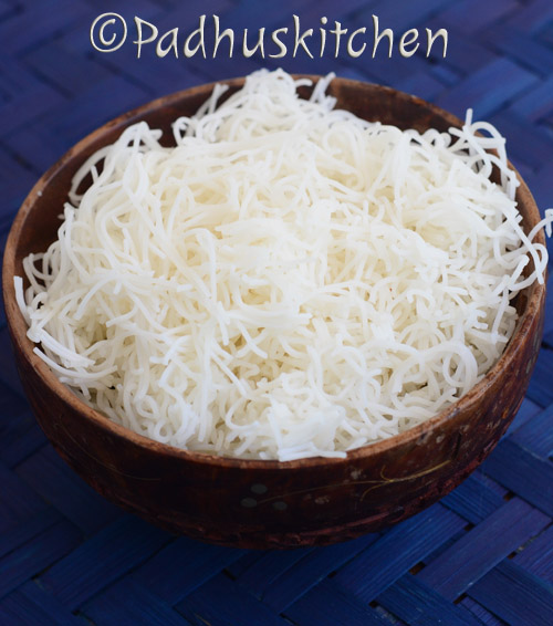 Sevai Recipe-Rice Noodles from Scratch