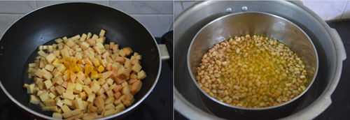 Kerala Style Red Gram Yam Curry Recipe