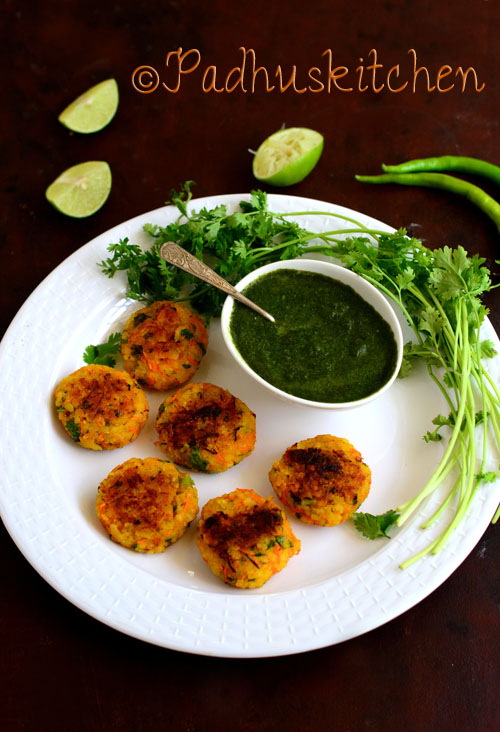 Aval Cutlet-Poha Tikki Recipe-Easy Poha Recipes - Padhuskitchen