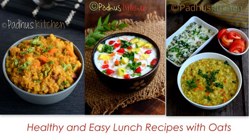 Oats Lunch recipes-Lunch recipes with oats 