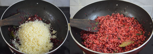 Beetroot Couscous Pilaf Recipe