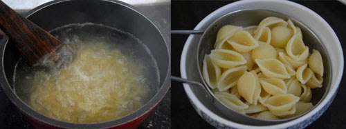 how to cook conchiglie pasta 