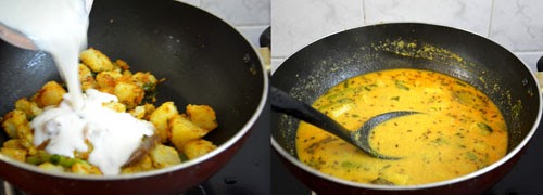 Dahi Wale Aloo Recipe