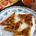 Bread rava toast-Bread semolina toast