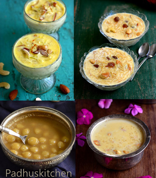 Payasam Varieties