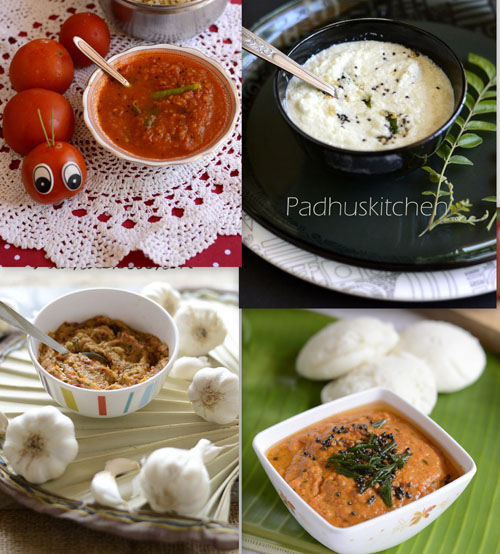 Chutney Thuvaiyal Recipes