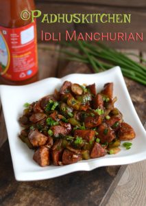 Idli Manchurian