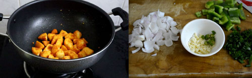 idli manchurian preparation