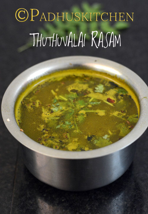 Thuthuvalai Rasam