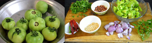 raw tomato chutney ingredients