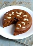 Wheat Jaggery Cake