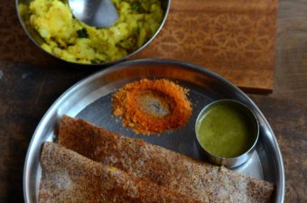 Ragi masala dosa